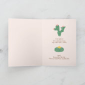 女性のカーボーイかわいらしと馬の誕生日パーティー 招待状 (内部)