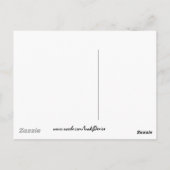 「女性のカーボーイのディヴァ」ヘアサロンはがき ポストカード (裏面)