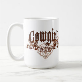 女性のカーボーイのマグ コーヒーマグカップ