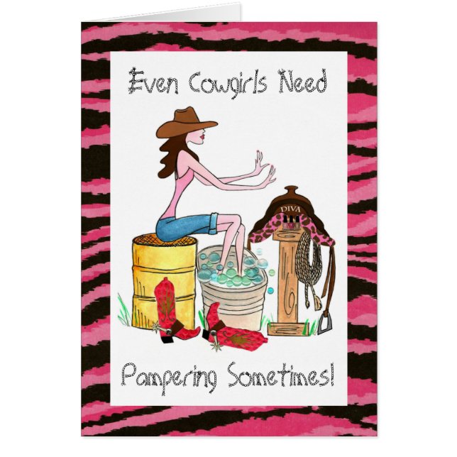 女性のカーボーイの必要性の甘やかすこと! (正面)