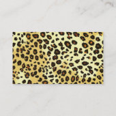 女性のカーボーイの花型女性歌手のテーマの名刺 名刺 (裏面)