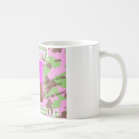 女性のカーボーイのbootcamp コーヒーマグカップ (右)