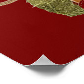 女性のカーボーイは大きな女の子のブーツを履く ポスター (角)