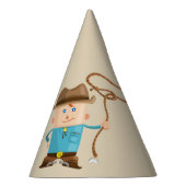 女性のカーボーイまたはカウボーイの性はパーティーの帽子を明らかにします パーティーハット (右)