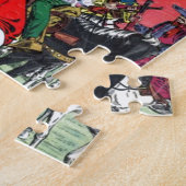 女性のカーボーイアニーOakley ジグソーパズル (側面)