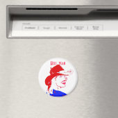 女性のカーボーイウェスタン衣服 マグネット (インサイチュ (食洗機))