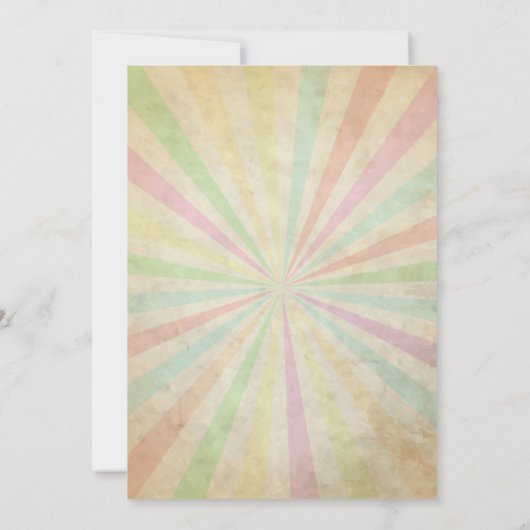 女性のカーボーイウエスタンバースデーパーティ招待状 招待状 (裏面)