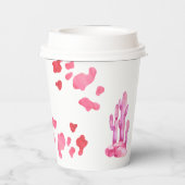 女性のカーボーイウエスタンファースト・ロデオ誕生日パーティー 紙コップ (裏面)