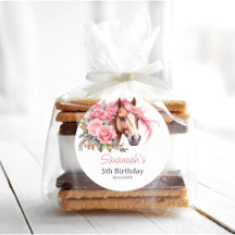 女性のカーボーイウエスタンホースバースデーパーティー