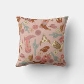 女性のカーボーイウエスタンボホカウボーイブーツ クッション (裏面)