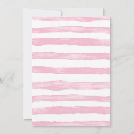 女性のカーボーイウエスタンロデオワイルドウエストベイビーシャワー 招待状 (裏面)