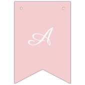 女性のカーボーイカウピンク自然ハッピーバースデー  バンティングフラッグ (第3の旗)