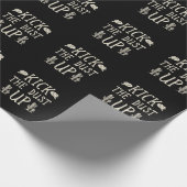 女性のカーボーイカウボーイウェスタンカントリー音楽愛好家 ラッピングペーパー (角)