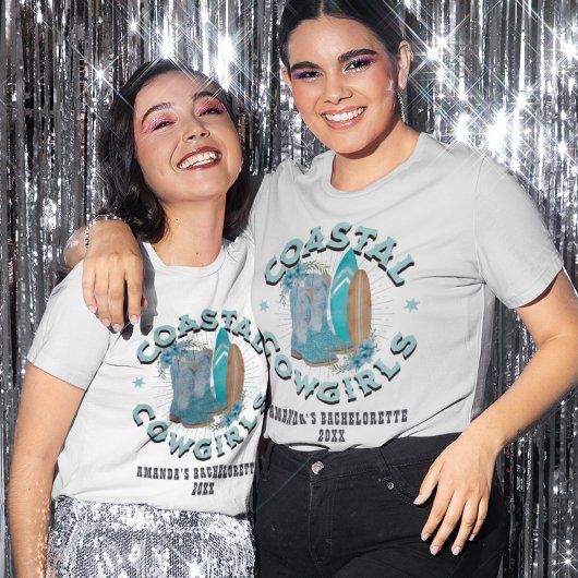 女性のカーボーイカスタムバチェロレッテ週末 Tシャツ