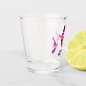 女性のカーボーイカスタム写真 ショットグラス (左)