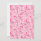 女性のカーボーイガールズベビーシャワー招待状 招待状 (裏面)