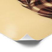 女性のカーボーイクラシックチャーム：ワイルドウエストウィスパーズ ポスター (コーナー)