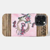 女性のカーボーイケース – Mate iPhoneケース iPhone 13 Pro Maxケース (裏面横)