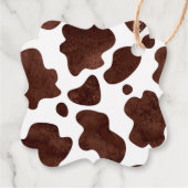 女性のカーボーイサドルアップ誕生日感謝していあなた フェイバータグ (裏面)