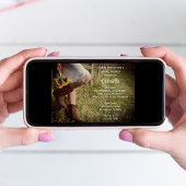 女性のカーボーイサンフラワーズカントリーウェスタンブライダルシャワー 招待状