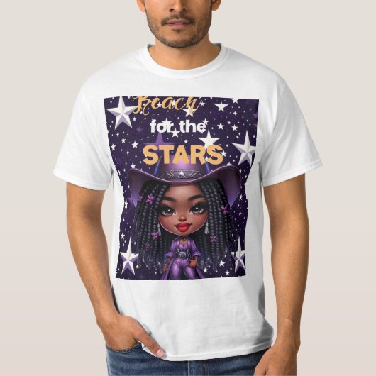 女性のカーボーイシャツ Tシャツ (正面)