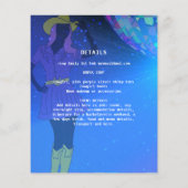 女性のカーボーイディスコバチェロレッテレッツラストライドロデオ チラシ (裏面)