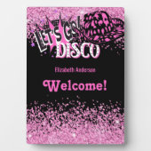 女性のカーボーイディスコバチェロレッテレッツラストライドロデオ フォトプラーク (正面)