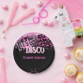 女性のカーボーイディスコバチェロレッテレッツラストライドロデオ ペーパープレート (パーティー)