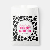 女性のカーボーイディスコピンクファーストロデオ フェイバーバッグ (正面)