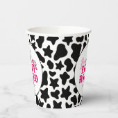 女性のカーボーイディスコピンクファーストロデオ 紙コップ (左)