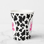 女性のカーボーイディスコピンクファーストロデオ 紙コップ (右)