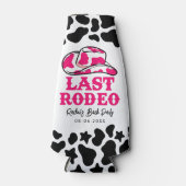 女性のカーボーイディスコラストロデオバチェロレッテ ボトルクーラー (正面)