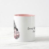 女性のカーボーイハロウィーンの馬のブルームはアマチュアのために マグカップ (中央)