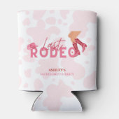 女性のカーボーイバチェロレッテラストロデオの好意 缶クーラー (裏面)