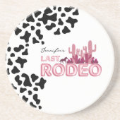 女性のカーボーイバチェロレッテラストロードー コースター (正面)