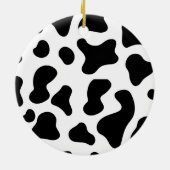 女性のカーボーイバチェロレッテラストロードー セラミックオーナメント (裏面)