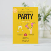 女性のカーボーイバチェロレッテ 招待状 (スタンド正面)