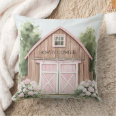 女性のカーボーイバーンファーム クッション (ブランケット)