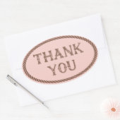 女性のカーボーイパーティー |ホース |オーバルステッカー 楕円形シール (封筒)