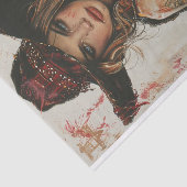 女性のカーボーイビベス12 薄葉紙 (詳細)