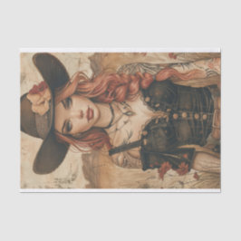 女性のカーボーイビベス20 薄葉紙