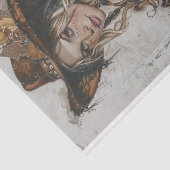 女性のカーボーイビベス27 薄葉紙 (詳細)