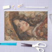 女性のカーボーイビベス2 薄葉紙 (クラフト)