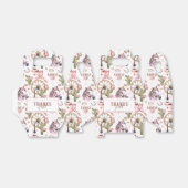 女性のカーボーイピンクウェスタンベイビーシャワーお気に入りボックス フェイバーボックス (折り畳みなし)