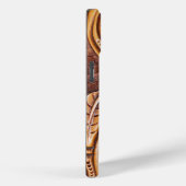 女性のカーボーイファッション西カントリーフローラ革 Case-Mate iPhoneケース (裏面 / 右)