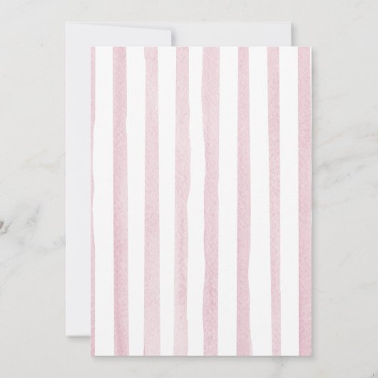 女性のカーボーイファーストロデオサボス誕生日 招待状 (裏面)