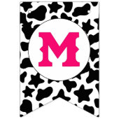 女性のカーボーイファーストロデオピンク バンティングフラッグ (第2の旗)