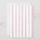 女性のカーボーイファーストRodeoバルーン誕生日招待状 招待状 (裏面)