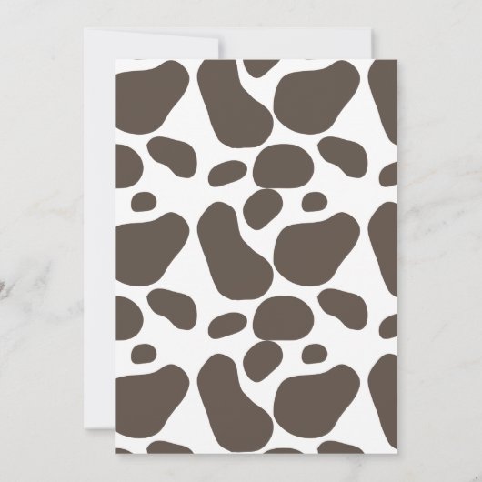 女性のカーボーイフローラロデオポニーライドフォト誕生日 招待状 (裏面)