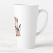 女性のカーボーイブラウンウエスタンカウボーイブーツ カフェラテマグ (右)